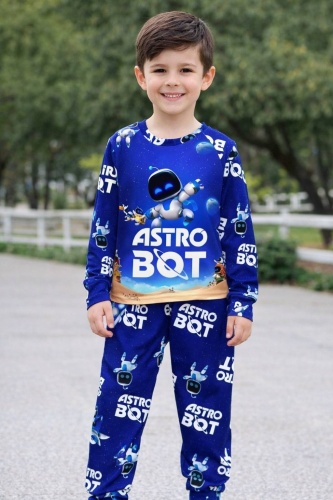 Пижама Vicktoria Kids синий