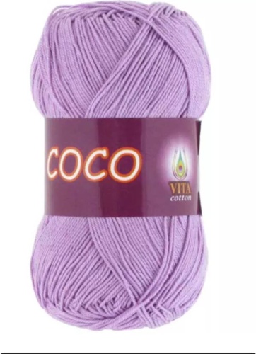 Моток Vita Cotton Coco 3869 - сиреневый 240 м 50 г