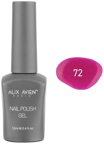 Alix Avien лак Gel Polish 02 белый 12 мл