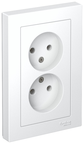Розетка Systeme electric ATN000120, белый