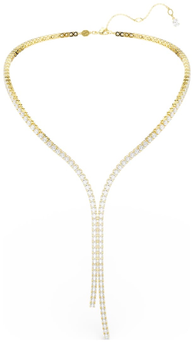 Swarovski длина 37 см бижутерный сплав, кристаллы Swarovski