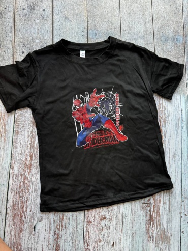 Футболка Marvel черный, белый