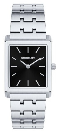 Кварцевые SOKOLOV БрендTMI (Seiko) сталь