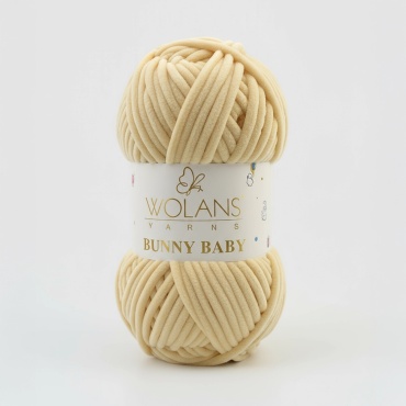 Моток WOLANS Bunny Baby 100-80 песочный 120 м 100 г