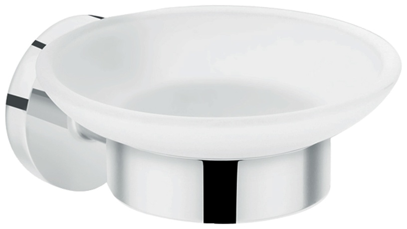 Hansgrohe мыльница Logis Universal 41715000 1 шт, металл, стекло