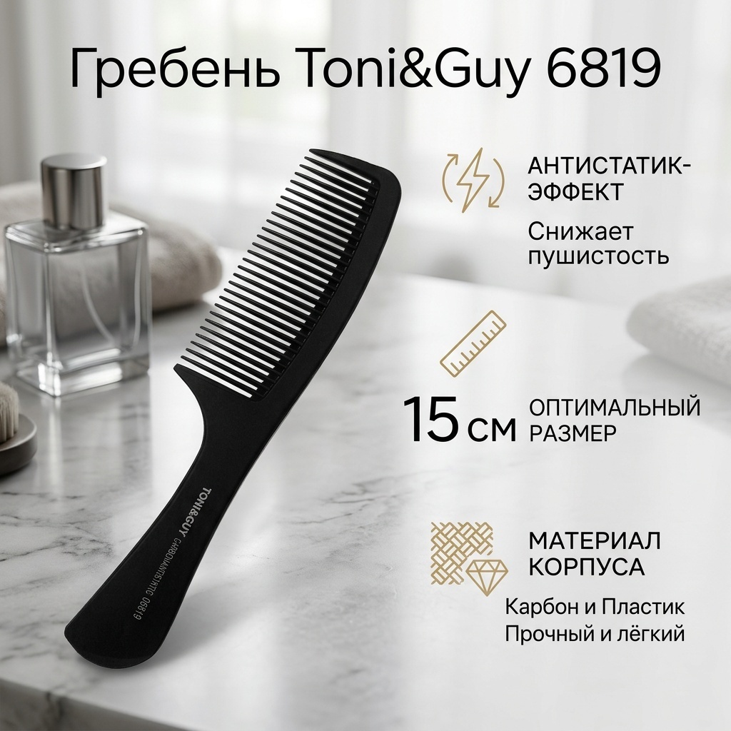 Toni&Guy гребень 15 см