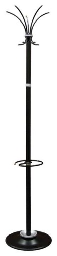 Вешалка напольная Титан Класс-ТМЗ, металл, 39.5x183.5 см, черный