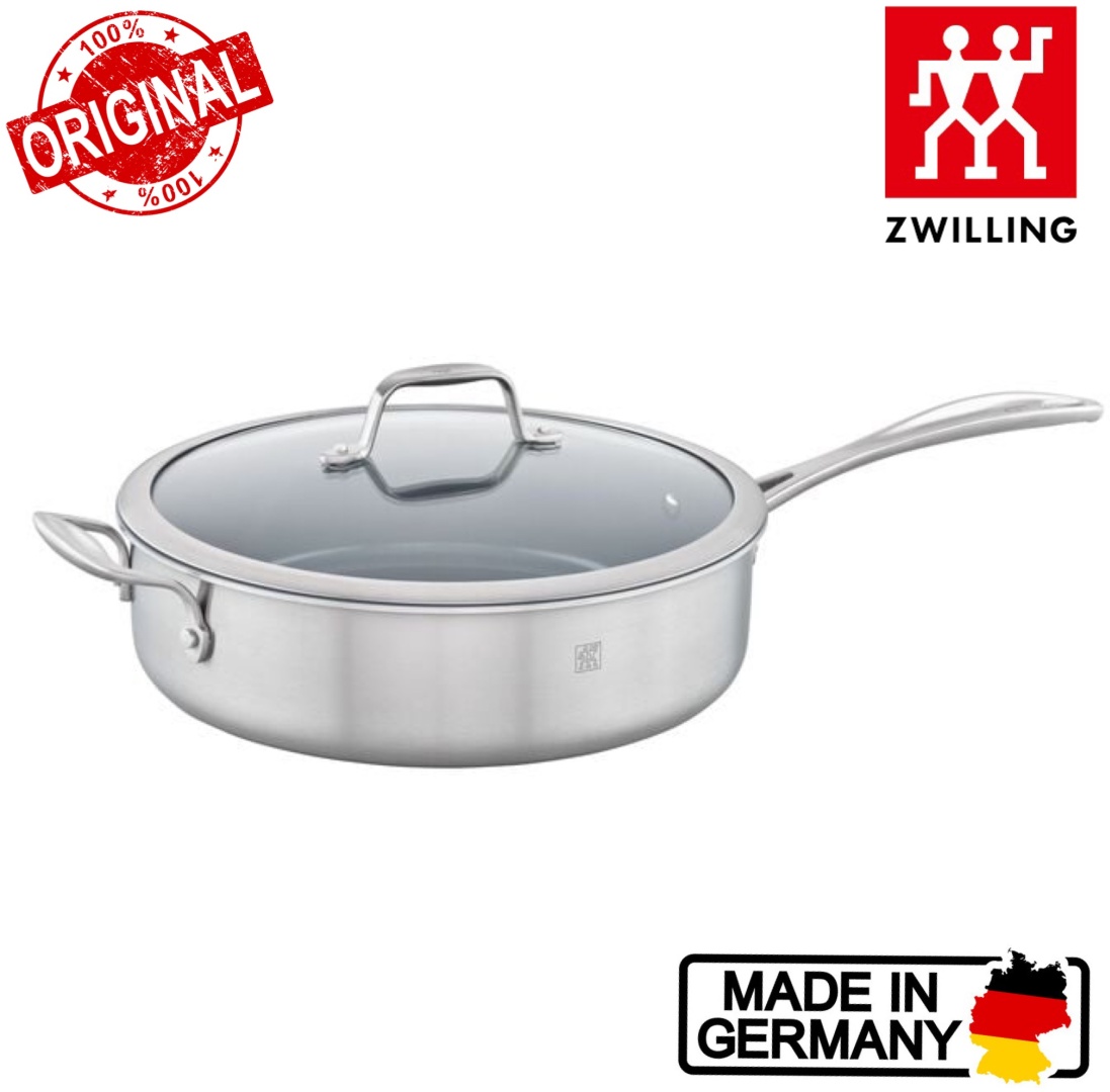 Сотейник 4.7 л, ZWILLING Spirit 3-Ply 18/10 Ceramic 28 см сталь