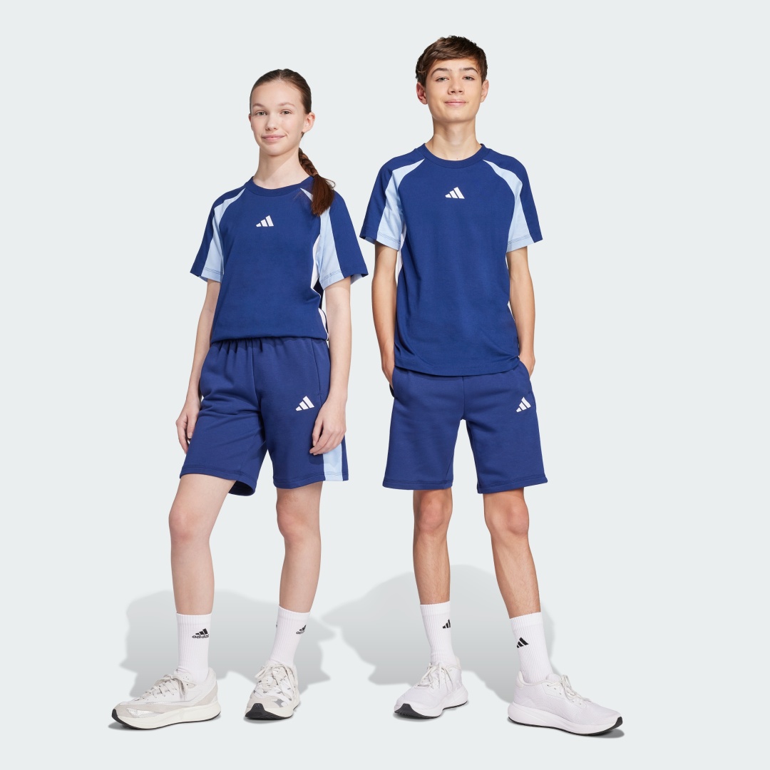 Спортивные шорты adidas синий