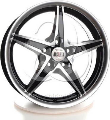 Alcasta M-13 BKF 66.1 6.5x16/5x114.3 D66.1 ET45 4 диска черный, серебристый, графит