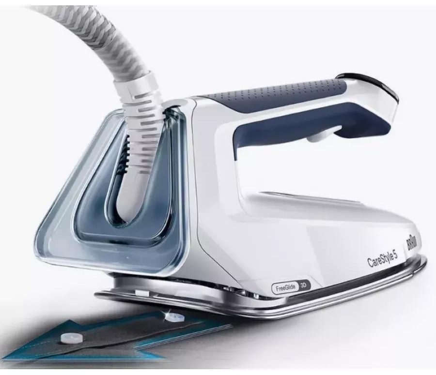 Парогенератор Braun CareStyle 5 IS5245BL белый, синий — фото 6