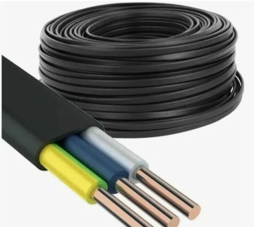 Кабель ВВГнг-ls 3x1.5, 10 м
