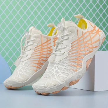 Футзалки SPOR7 белый, оранжевый