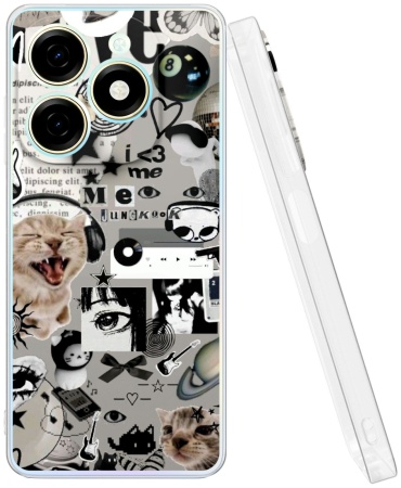 Чехол Mcover для Infinix Spark 20, Spark 20C, Spark Go 2024 рисунок