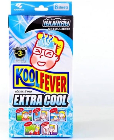 KoolFever Жаропонижающий Обезболивающий для взрослых пластырь 1 шт