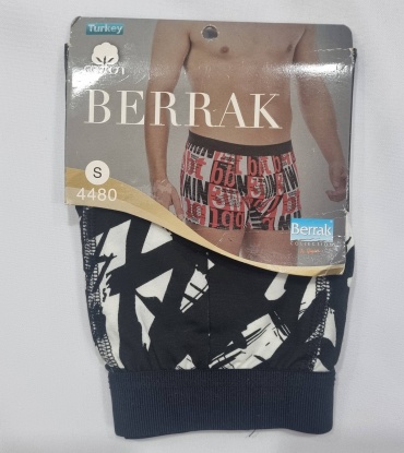 Боксеры Berrak черный, белый
