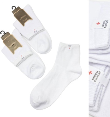 Носки Djos Socks 5 пар белый 41-46