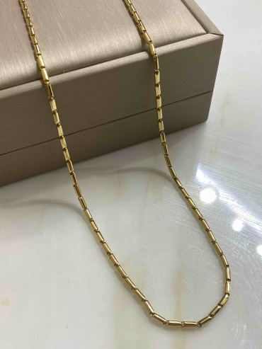 DN Jewelry 60606 длина 50 см, вес 6 г золото, плетение отсутствует