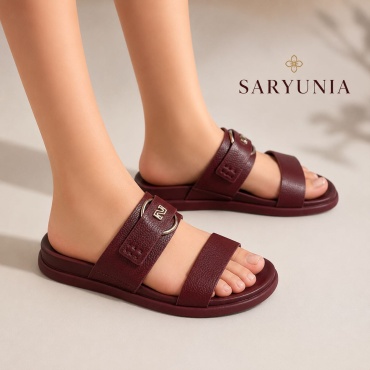 Шлепанцы SARYUNIA бордовый