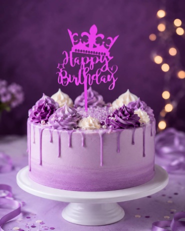 Happy Birthday топперы для торта 1 шт