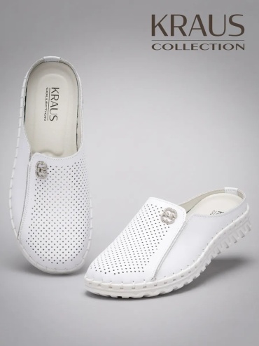 Мюли Kraus Collection белый