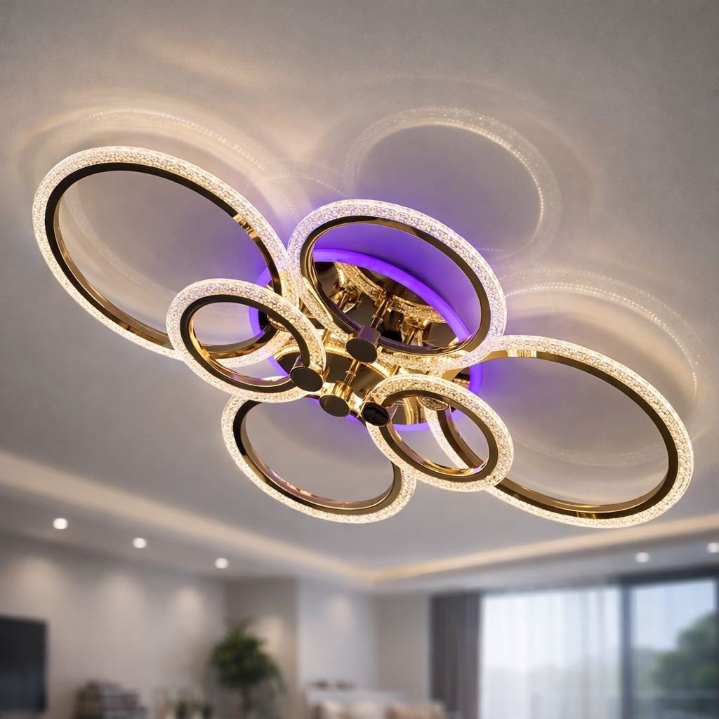 Люстра потолочная Империя света LED, кол-во ламп: 6 шт