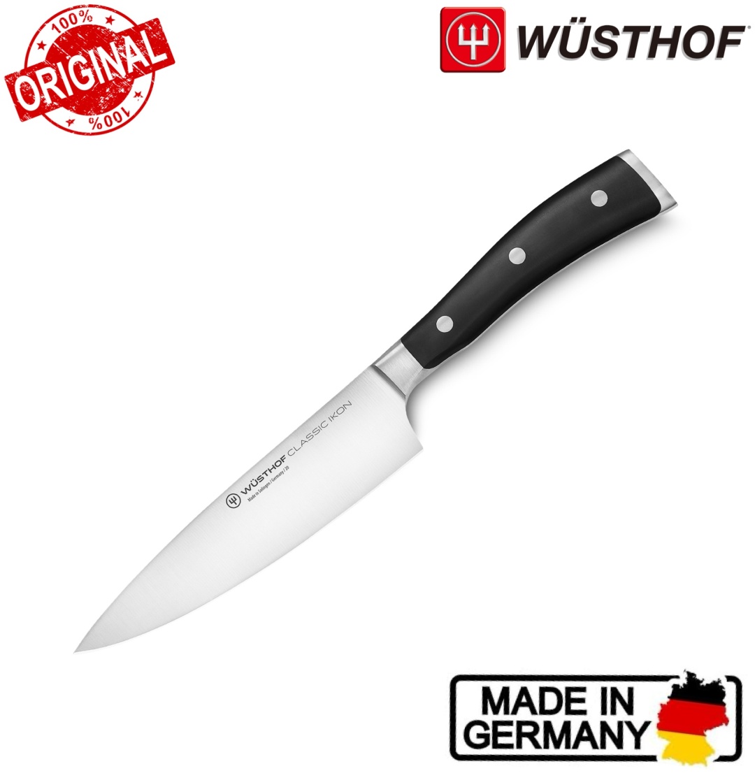 Поварской WUSTHOF Classic Ikon Chef's Knife 15 см, лезвие: углеродистая сталь 1 шт