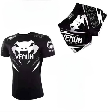 Форма для бокса, для грэпплинга, для MMA белый, черный 50