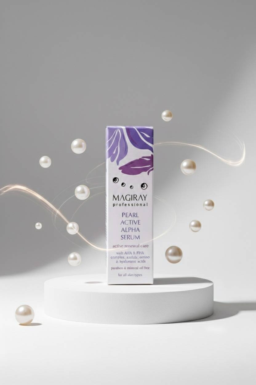 MAGIRAY сыворотка Pearl Active Alpha Serum AHA 10% для лица 30 мл