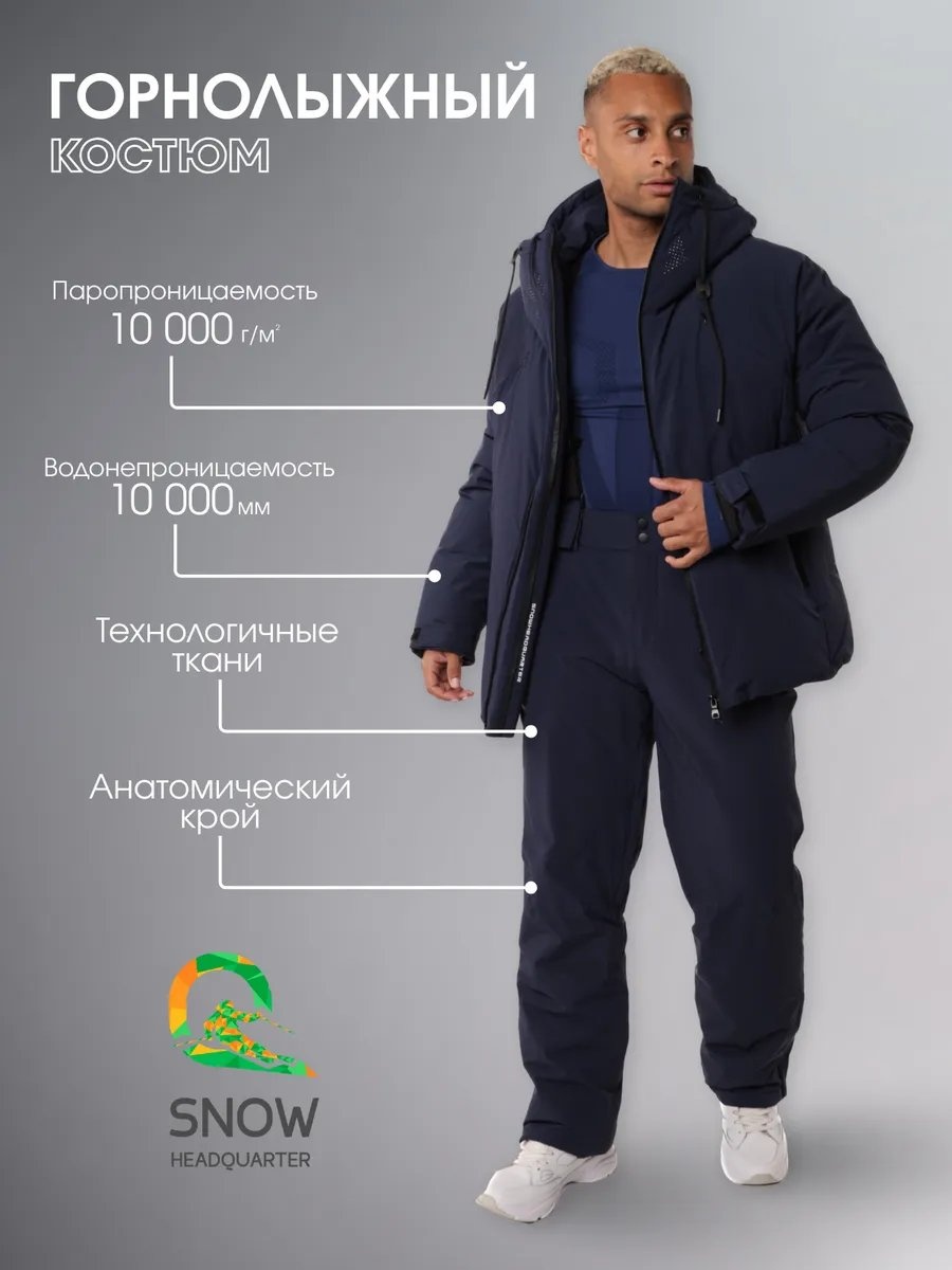 Спортивный костюм синий