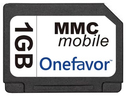 Карта памяти OneFavor MultiMediaCard (MMC) 2034584 1 Гб
