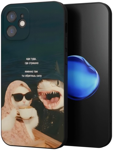 Чехол Mcover для Apple iPhone 12 Mini рисунок