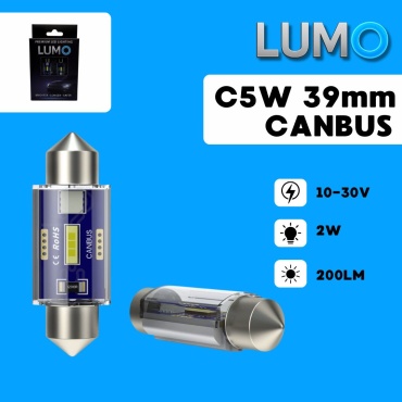 Lumo C5W-39mm светодиодная C5W, 2 шт