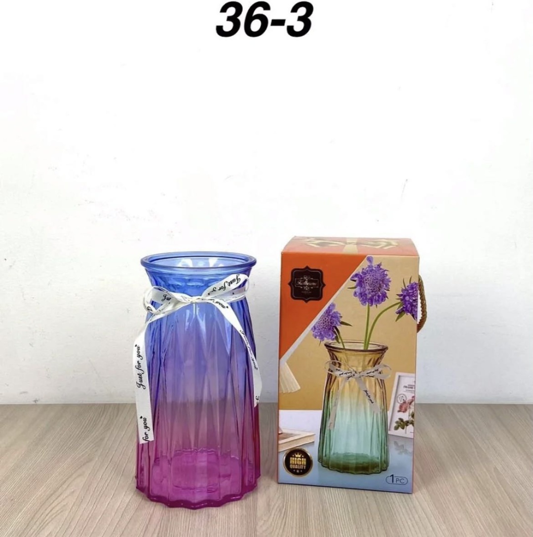 Ваза 35 см Базовая коллекция 30393269_705778624, стекло