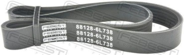 FEBEST ремень поликлиновый FEBEST 88128-6L738