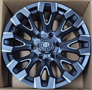 Fonyee 55255 9x17/6x139.7 D110.1 ET10 4 диска черный матовый