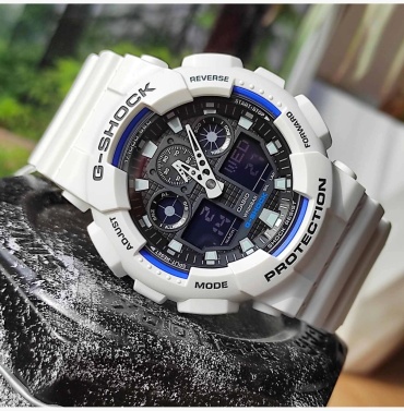 Кварцевые CASIO GA-100B-7A пластик