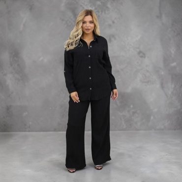 Костюм повседневный Jazu Brand черный