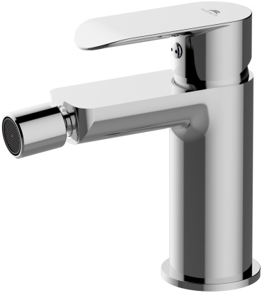 Смеситель Rubineta Ultra-16 (N) для биде U60008N, латунь, цвет серебряный