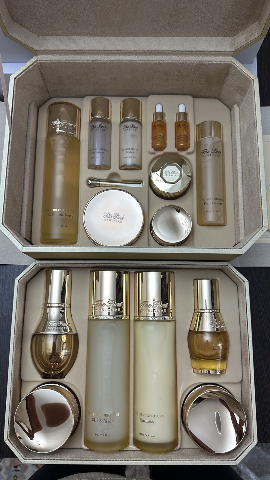 The First Ginature Cell Essential набор по уходу за лицом для женщин