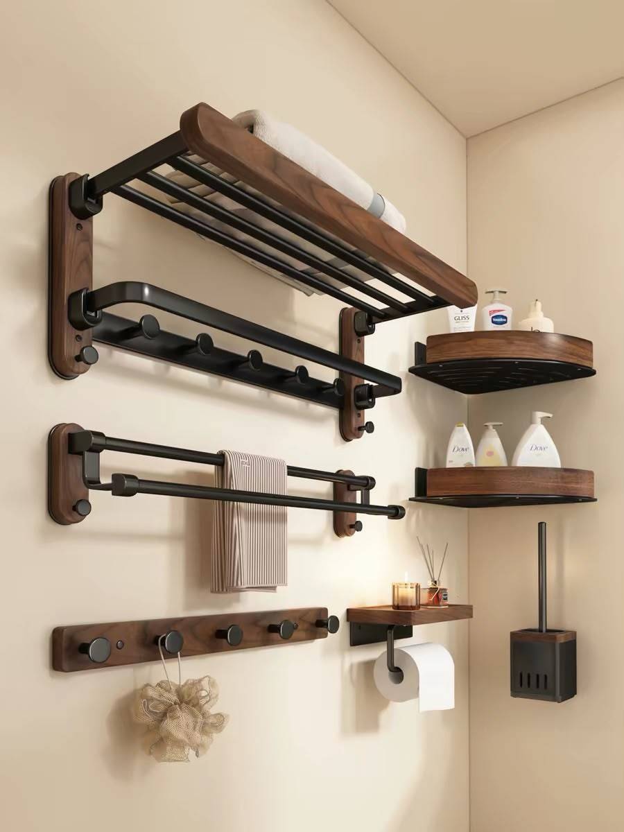 Полка NATURAL HOME 1 шт, дерево, металл