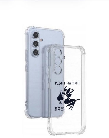 Чехол DiCase для Samsung Galaxy A36 прозрачный