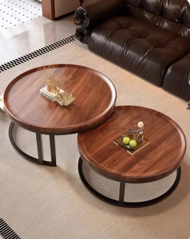 Журнальный столик Yoos, 75x70x45 см, коричневый
