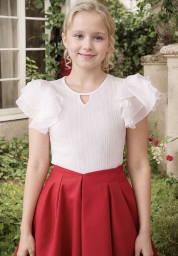 Школьная блузка белый