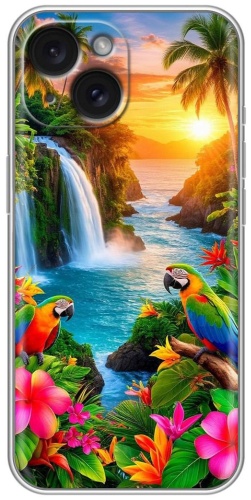 Чехол BAIKO для Apple iPhone 15 рисунок