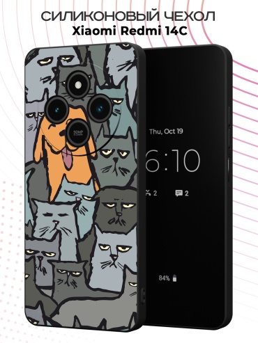 Чехол для POCO Redmi 14C, Poco C75 рисунок