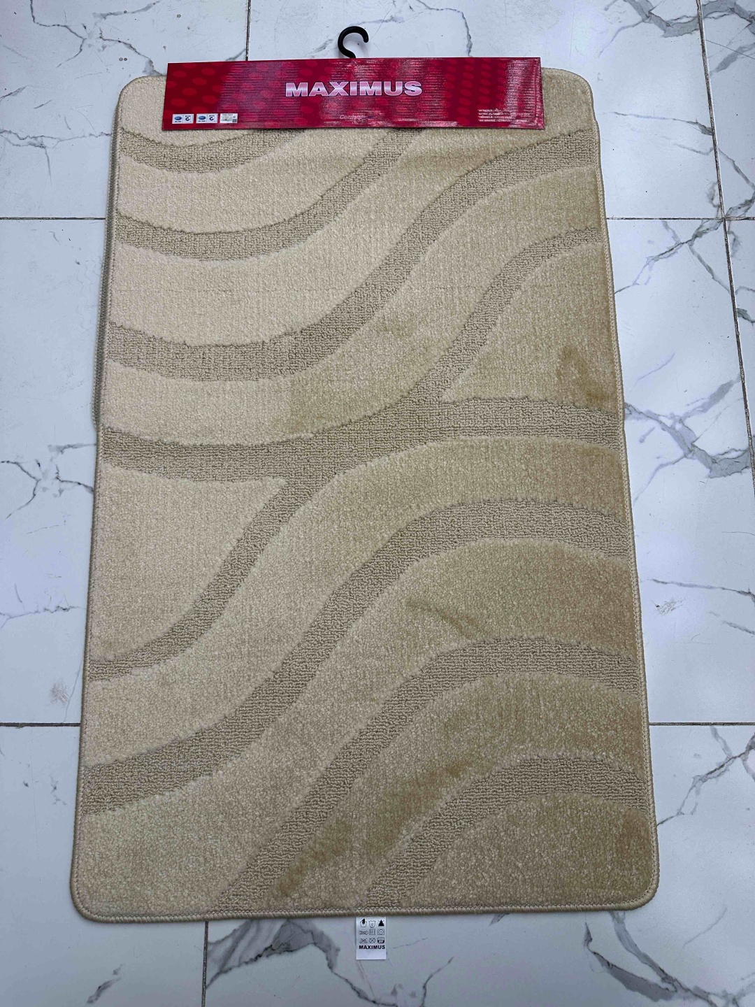 Confetti Hali комплект ковриков Bq2540 100x60 см, резина, полипропилен, полиэстер