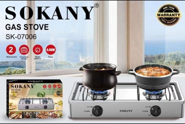 Настольная плита SOKANY Sk-07006 серебристый