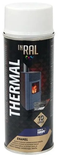 Inral эмаль RAL9003 тон белый, 400 мл