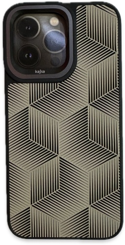 Чехол Kajsa для Apple iPhone 15 Pro серый